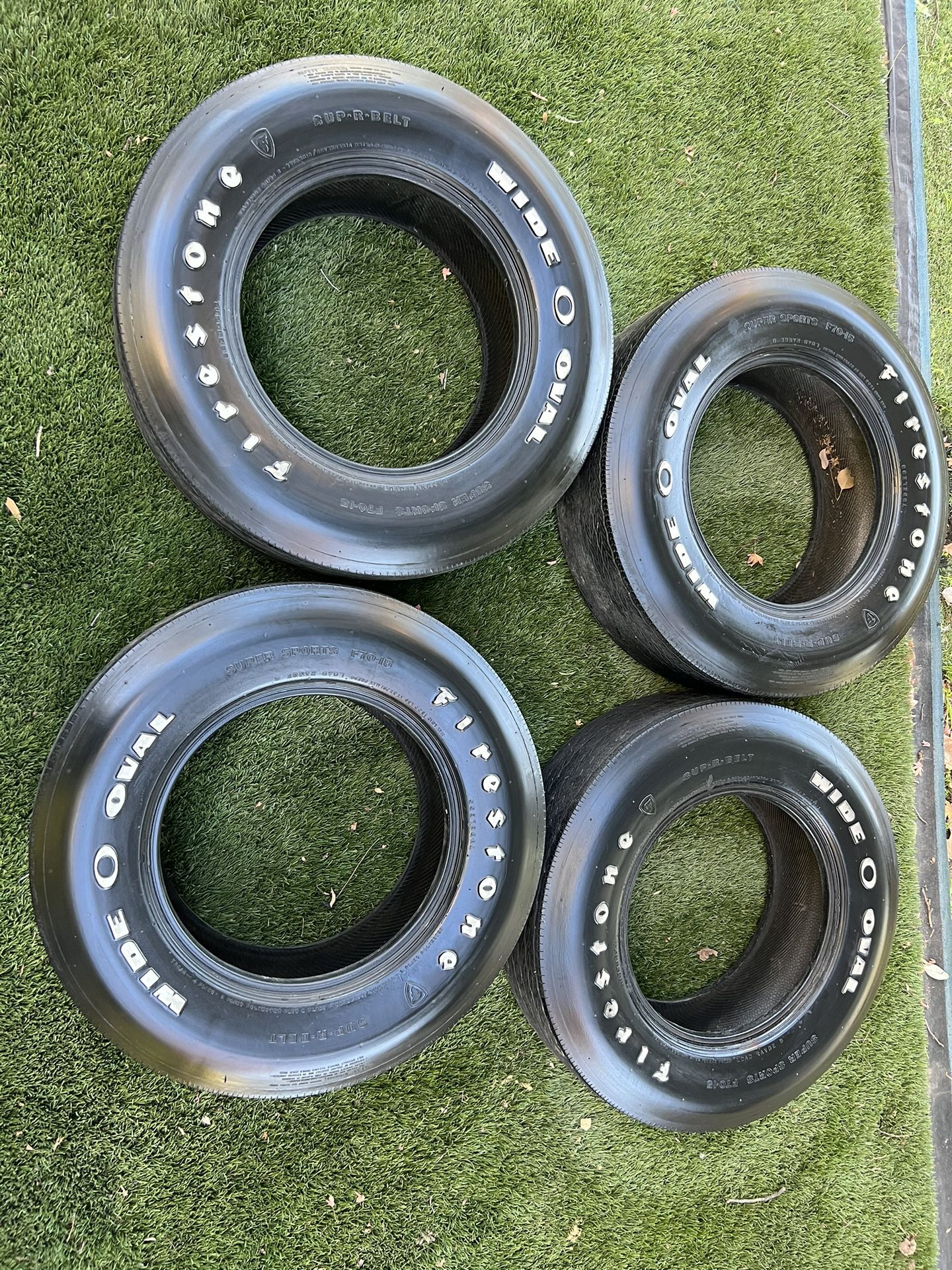 Firestone WideOval Tires F70-15