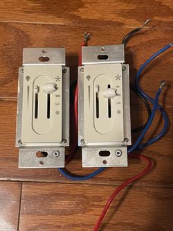 2-speed fan control and light dimmer