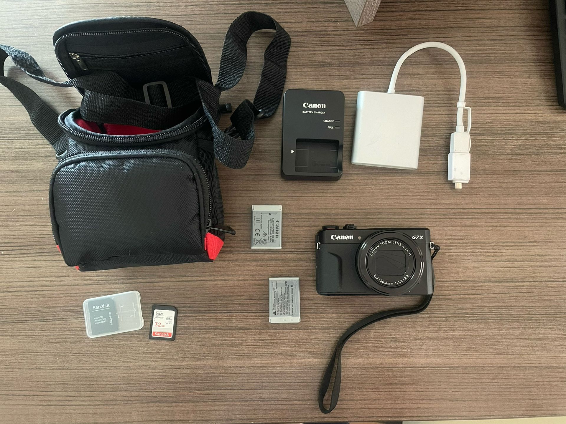 Cannon G7x Mark II Camera Barely Used Mint Condition And Full Equipment INCLUDED!