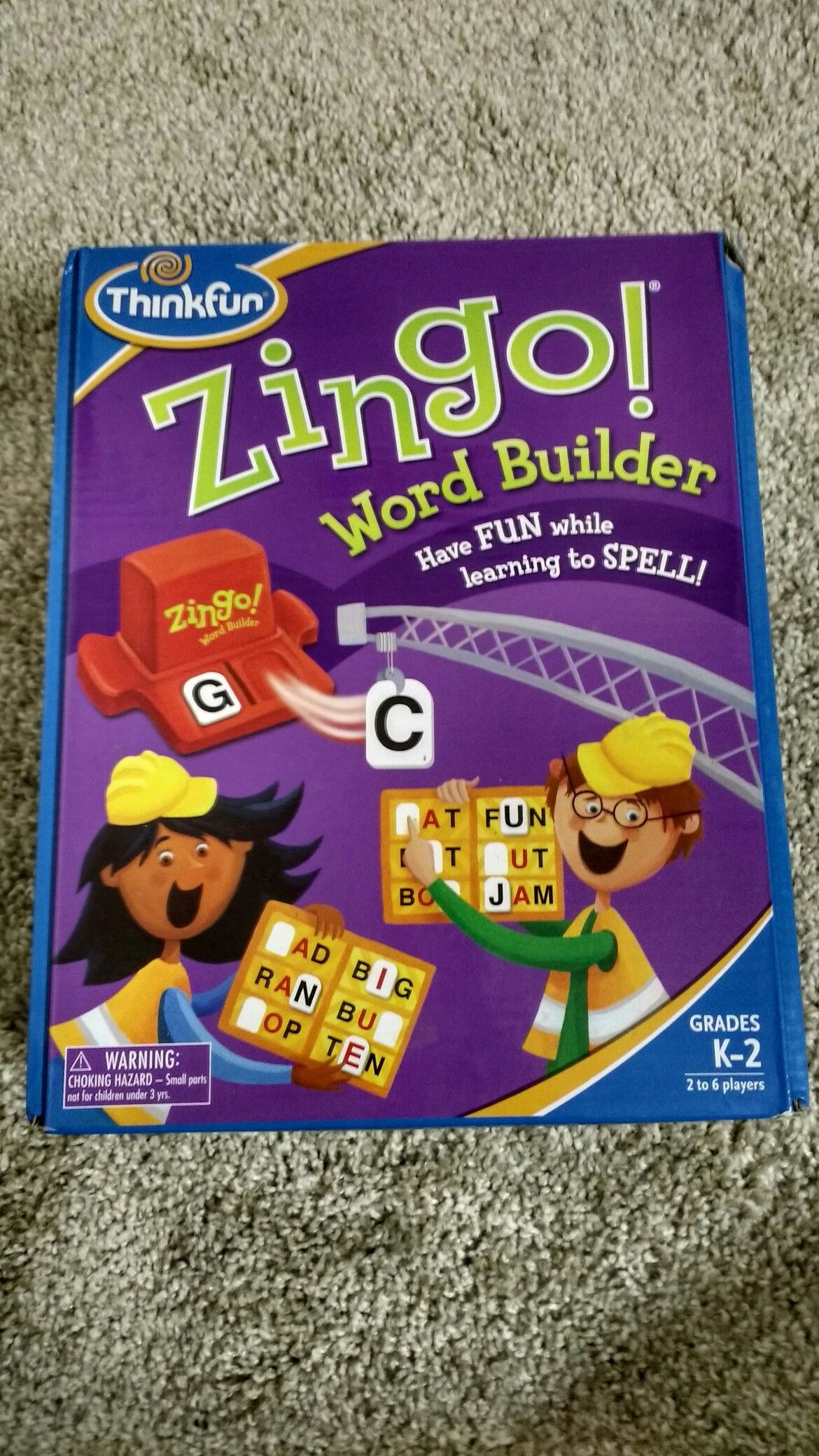 Kids word builder game