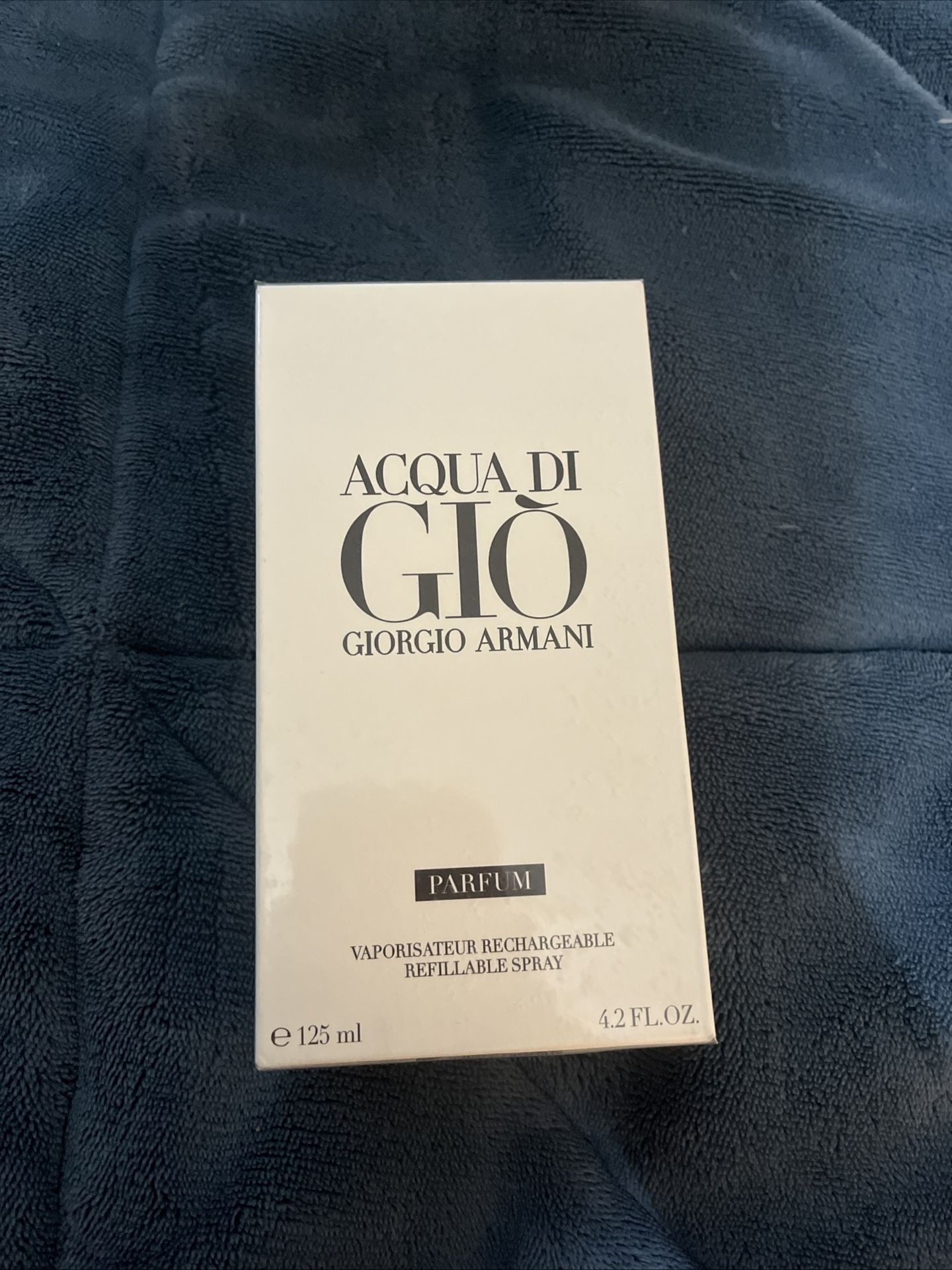 Acqua Di Gio by Giorgio Armani, 4.2 oz EDP Spray Refillable for Men Brand New