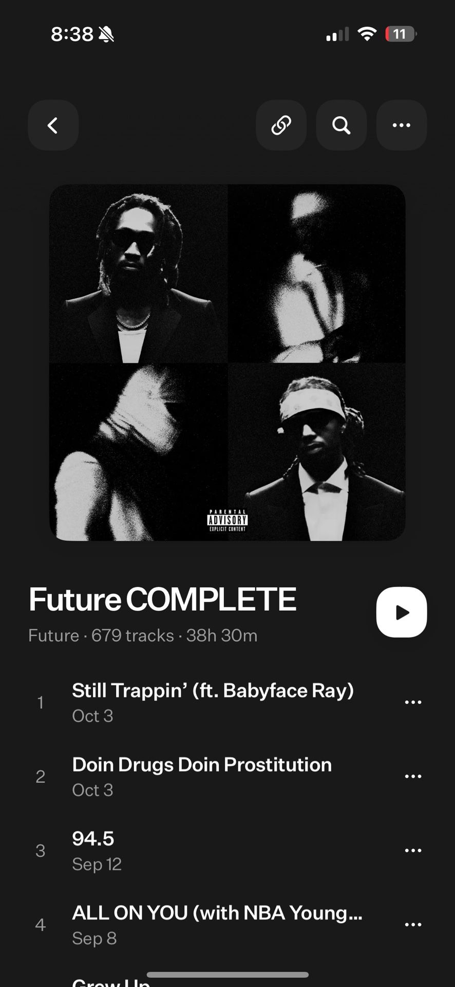 UNREALSED 700 future songs all eras