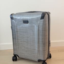 Tumi Gray Hard Shell Spinner Suitcase