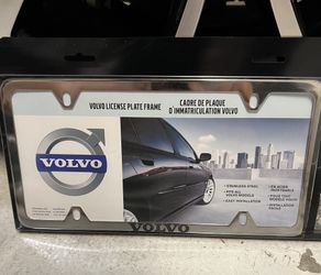 Volvo Genuine License Plate