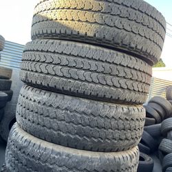 Vendo Set De Llantas 285/60/R20 Instaladas Y Balanceadas Garantizadas Por $180
