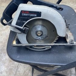 Craftsman Skil saw 7 1/4 inch 2 1/4 hp