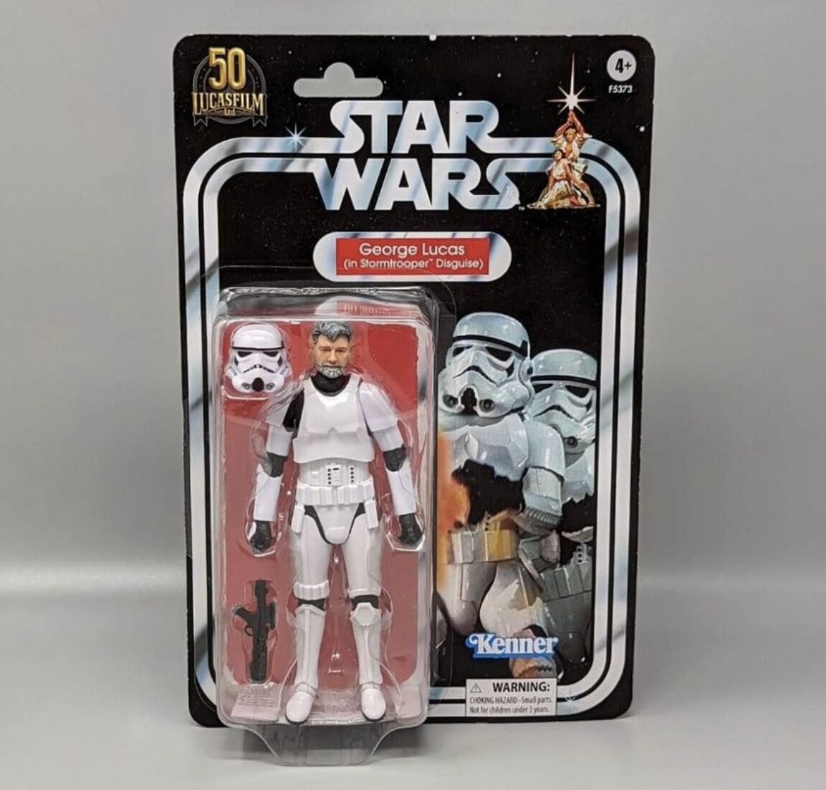 Star Wars The Black Series - George Lucas (in Stormtrooper Disguise)