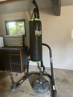 Everlast Punching Bag And Stand