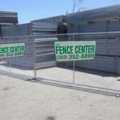 New Temporary Fence Panels