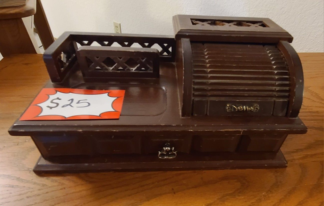 Vintage Desk Organizer 