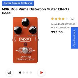 MXR Prime Distortion