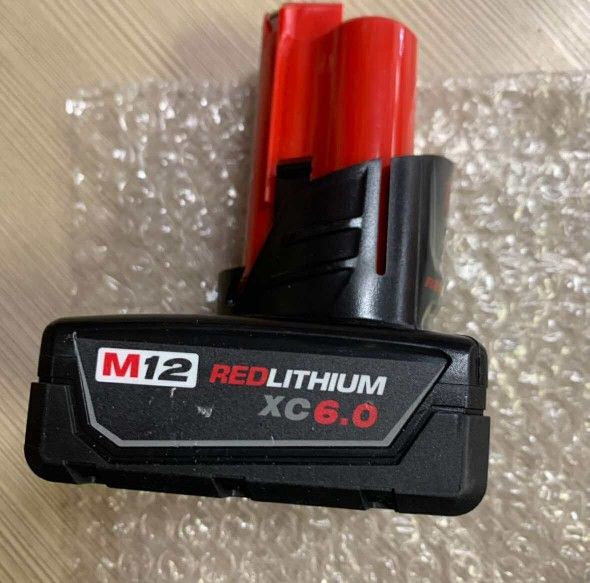 Milwaukee New 6ah Battery M12- Nuevo