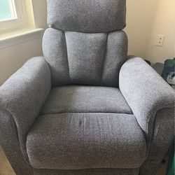 High Line Smart Home Recliner - Grey