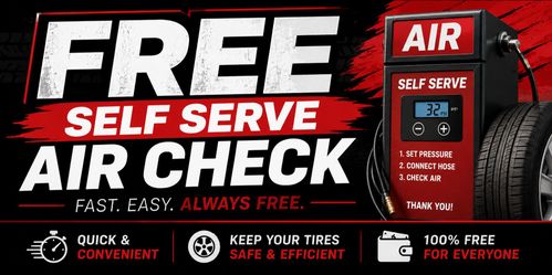 State Inspections & Alignment, FREE SELF SERVE AIR CHECK