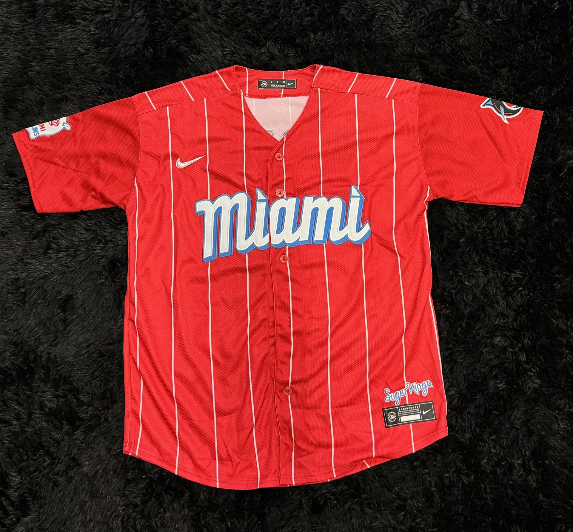 Miami Marlins Luis Arraez #3 Baseball Jersey 
