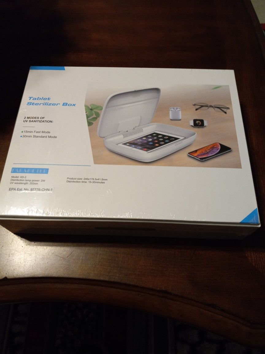 Tablet Sterillizer Box