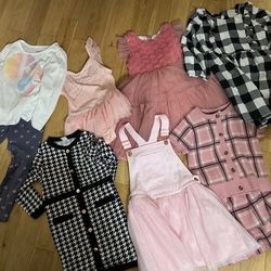 Girls Clothes Bundle Size 5T All For $5 Some new some used