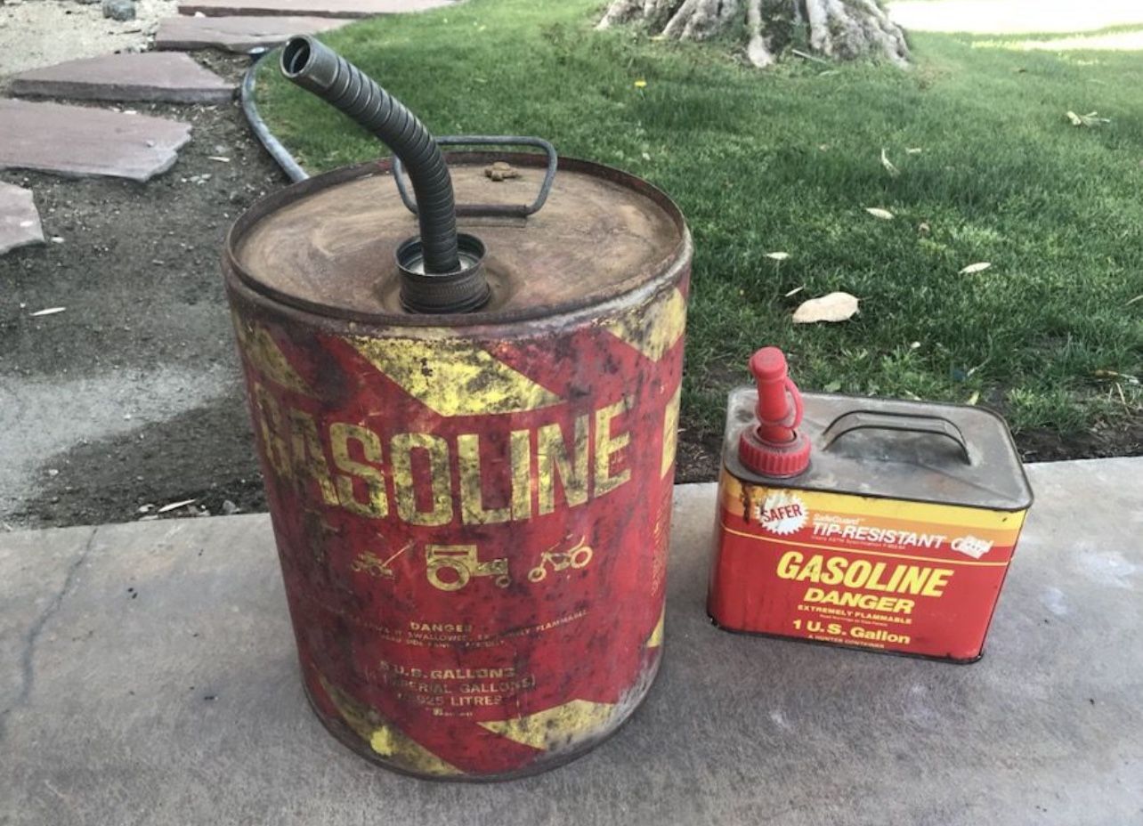 Vintage Gas Cans