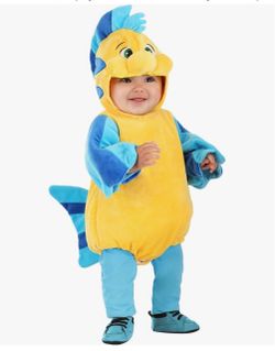 Disney Flounder Infant Costume size 9-12 months