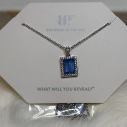 Blue Quartz Necklace