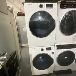 🔥 Open Box Samsung Compact Front Load Washer & Dryer Set 🔥