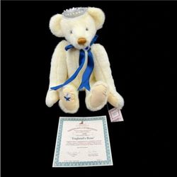 Englands Rose Teddy Bear Princess Diana  Designed By Lenore Dement 1999