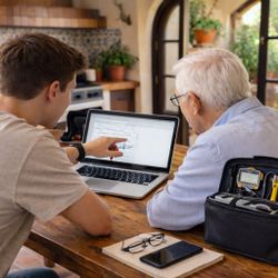 💻 In-Home Computer & Phone Help