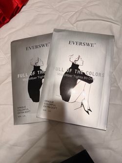 Everswe Microfiber Tights 80 Den – 2 Packs
