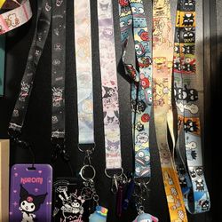 Hello Kitty And Sanrio Lanyards