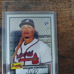 William Contreras Rookie Baseball Cards. 
