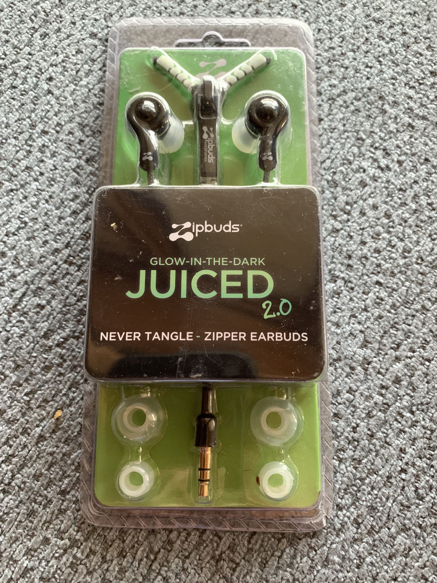 Juiced ipbuds Zipper Earbuds 