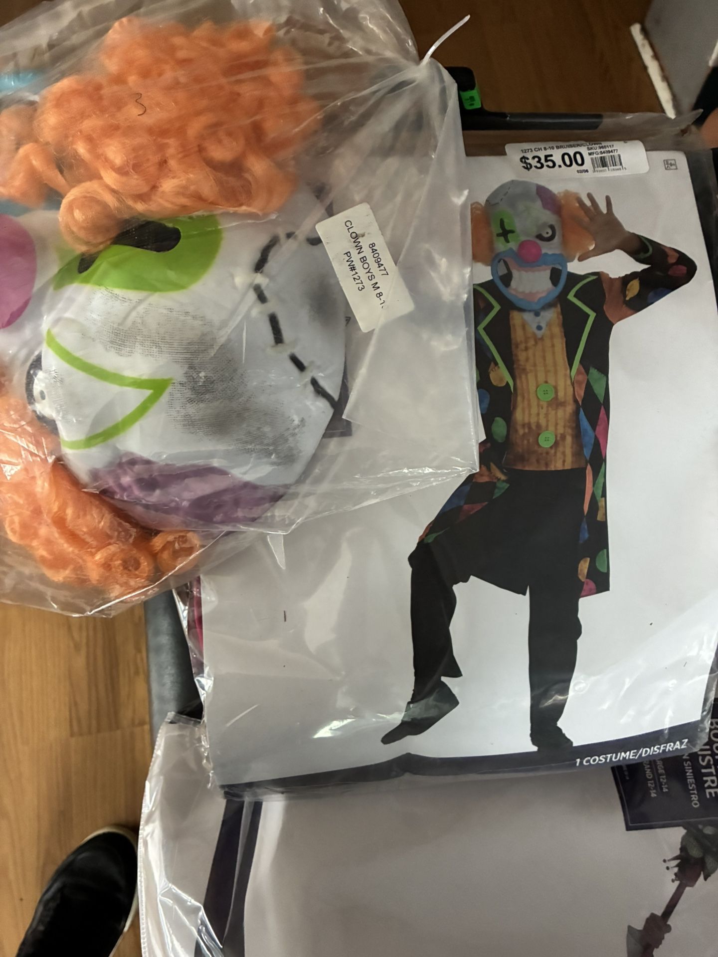 Brand New Clown Costume 