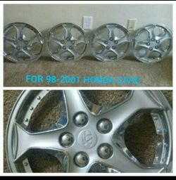 Wheel rim covers for Honda Civic 98-2001