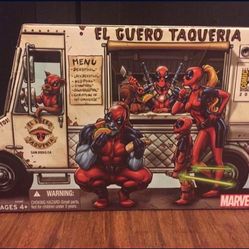 SDCC 2013 Marvel Universe Deadpool Corps Taco Truck 3.75" Figure Box Set