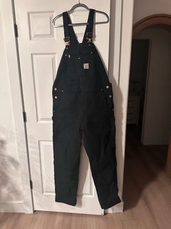 Carhartt duck bib overalls