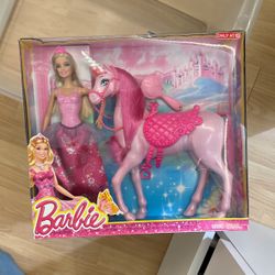 Barbie With Unicorn Doll