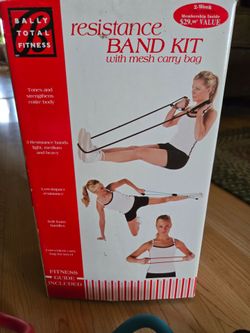 Bally Total Fitness Resistance Band Kit