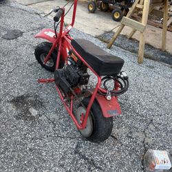 Doodlebug Red Mini Bike