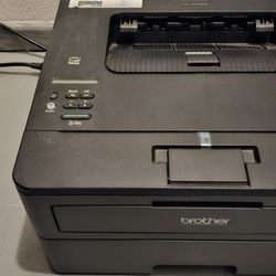 Brother - HL-L2370DW Wireless Black-and-White Printer - Gray