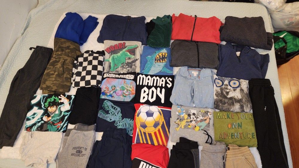 Boy Clothes Size 6,7-8/12