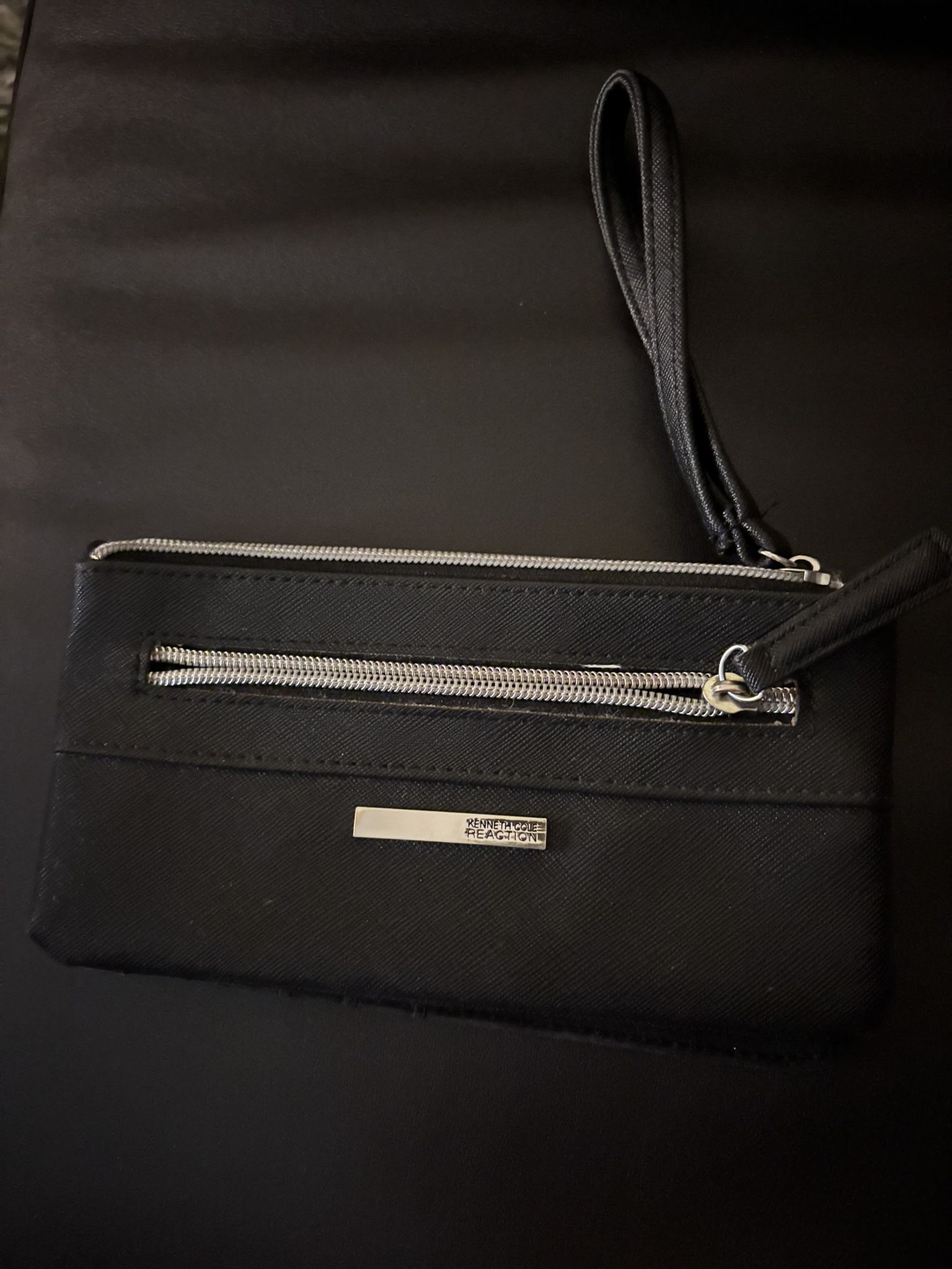 Kenneth Cole Leather wristlet