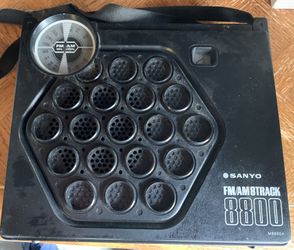 Sanyo FM/AM 8-Track Player