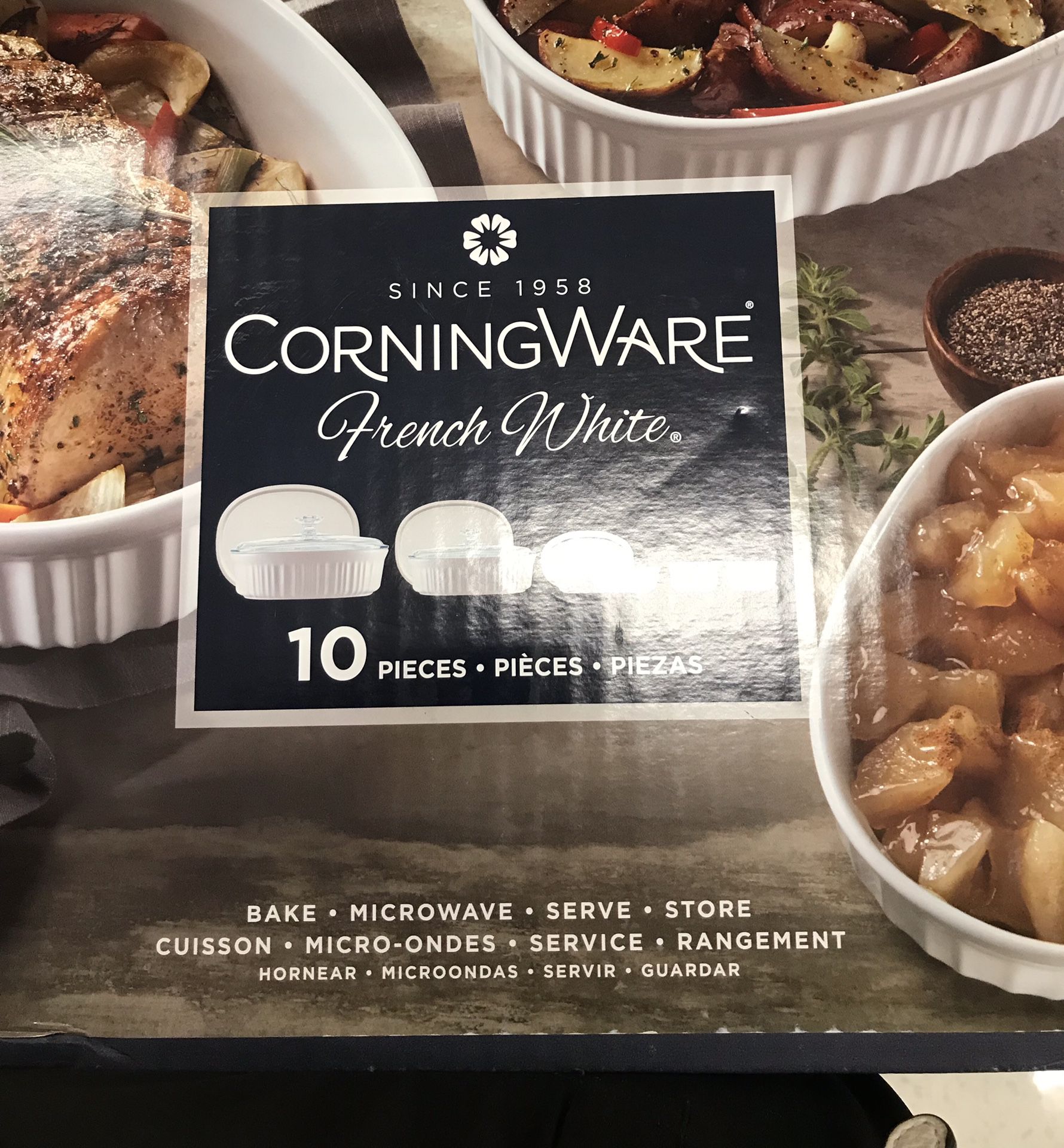NEW 10 piece CorningWare