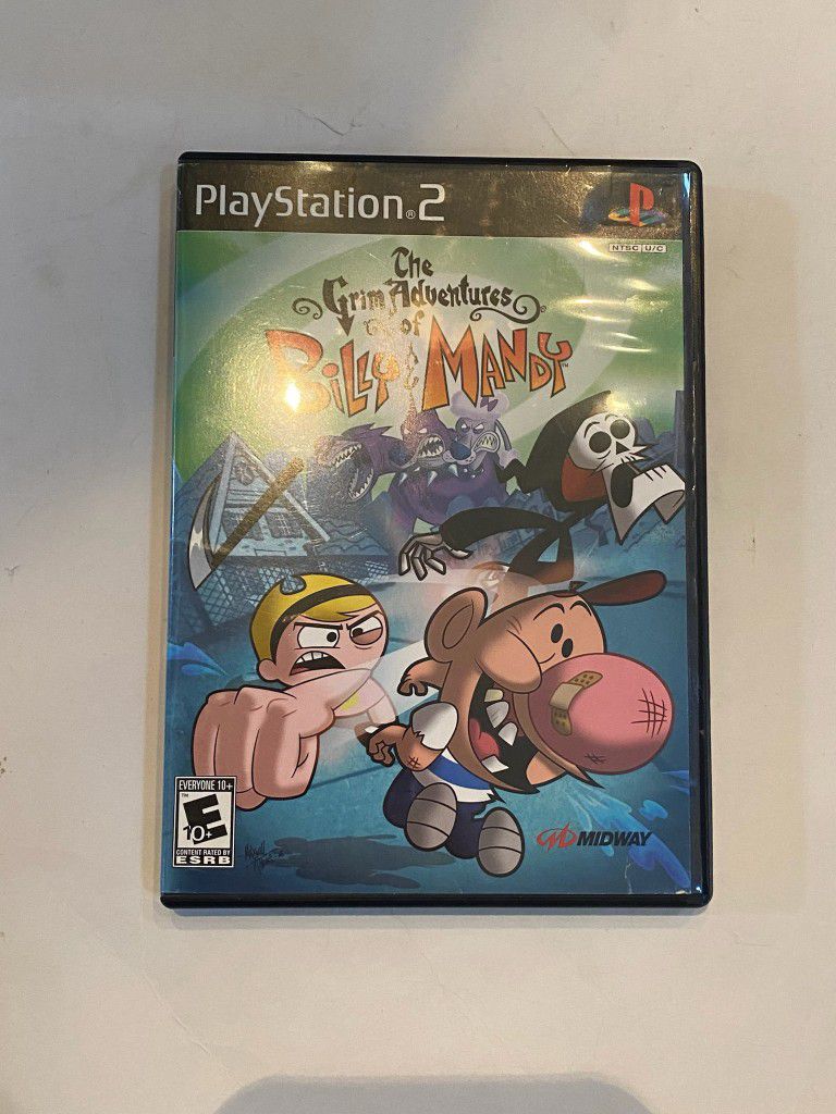 The Grim Adventures Of Billy & Mandy Ps2 Playstation 2 Game