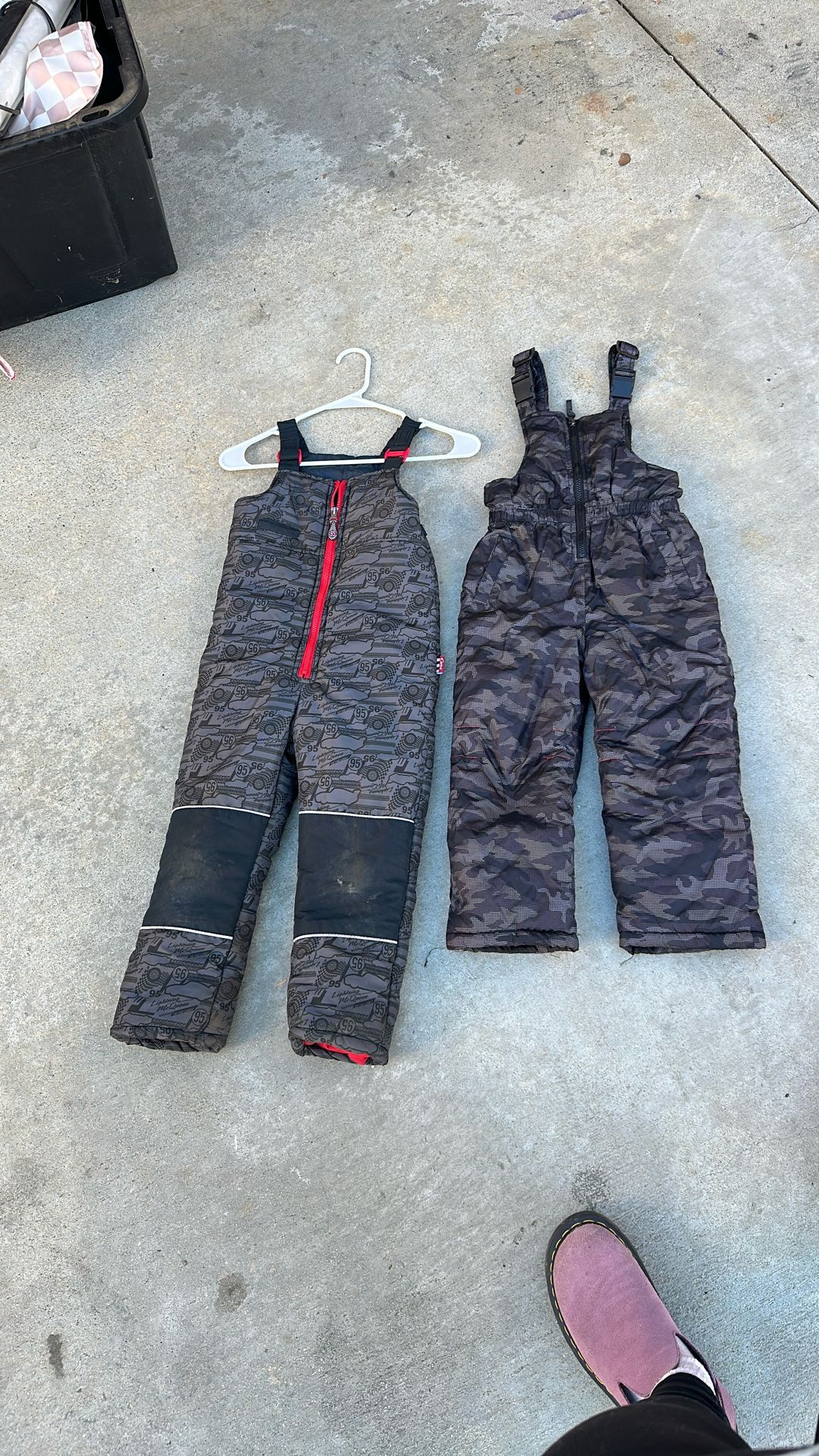 $10 Each Boys Unisex Snow Bibs