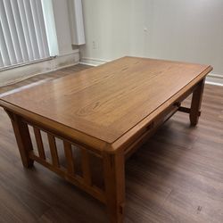 Wooden Coffee Table 