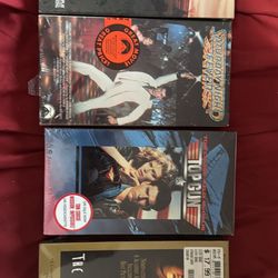 4 Brand New VCR Tapes Still Sealed