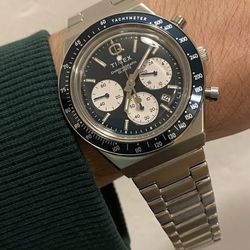 Timex Chronograph Quartz Stainless Steel Men’s Sports Watch