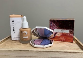 Morphe Hint Hint Skin Tint + Fenty Beauty Killawatt Highlighter