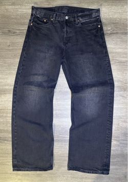 Vintage black baggy jeans 32x32
